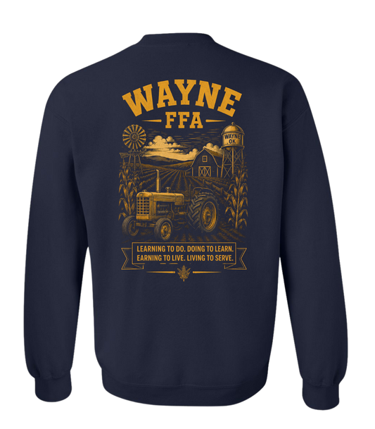 Gildan Crewneck Navy - Wayne FFA