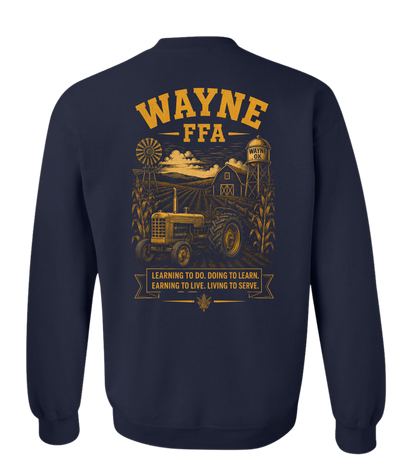 Gildan Crewneck Navy - Wayne FFA