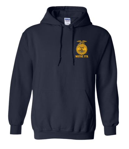 Gildan Hoodie Navy - Wayne FFA
