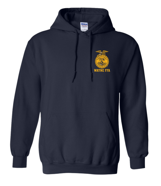 Gildan Hoodie Navy - Wayne FFA