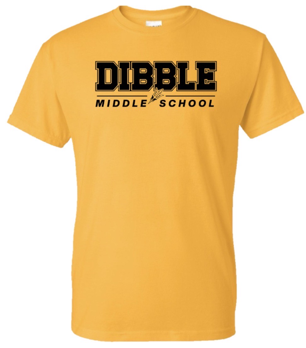 Growth Mindset Gildan Dryblend T-shirt - Gold