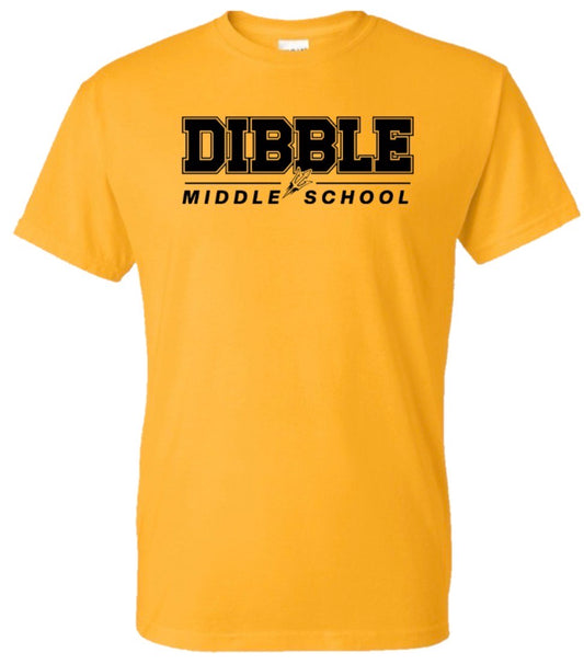 Growth Mindset Gildan Dryblend T-shirt - Gold