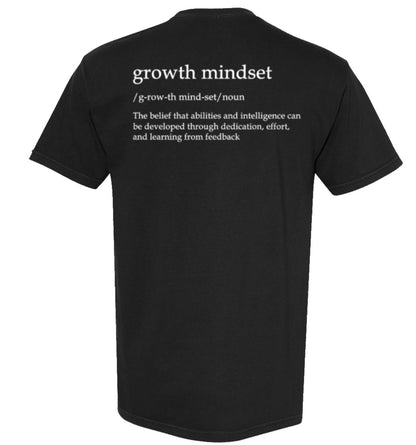 Growth Mindset Comfort Colors T-shirt - Black